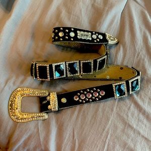 B.H.W bling belt
